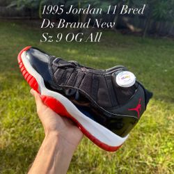 1995 Jordan 11 Bred Sz 9 