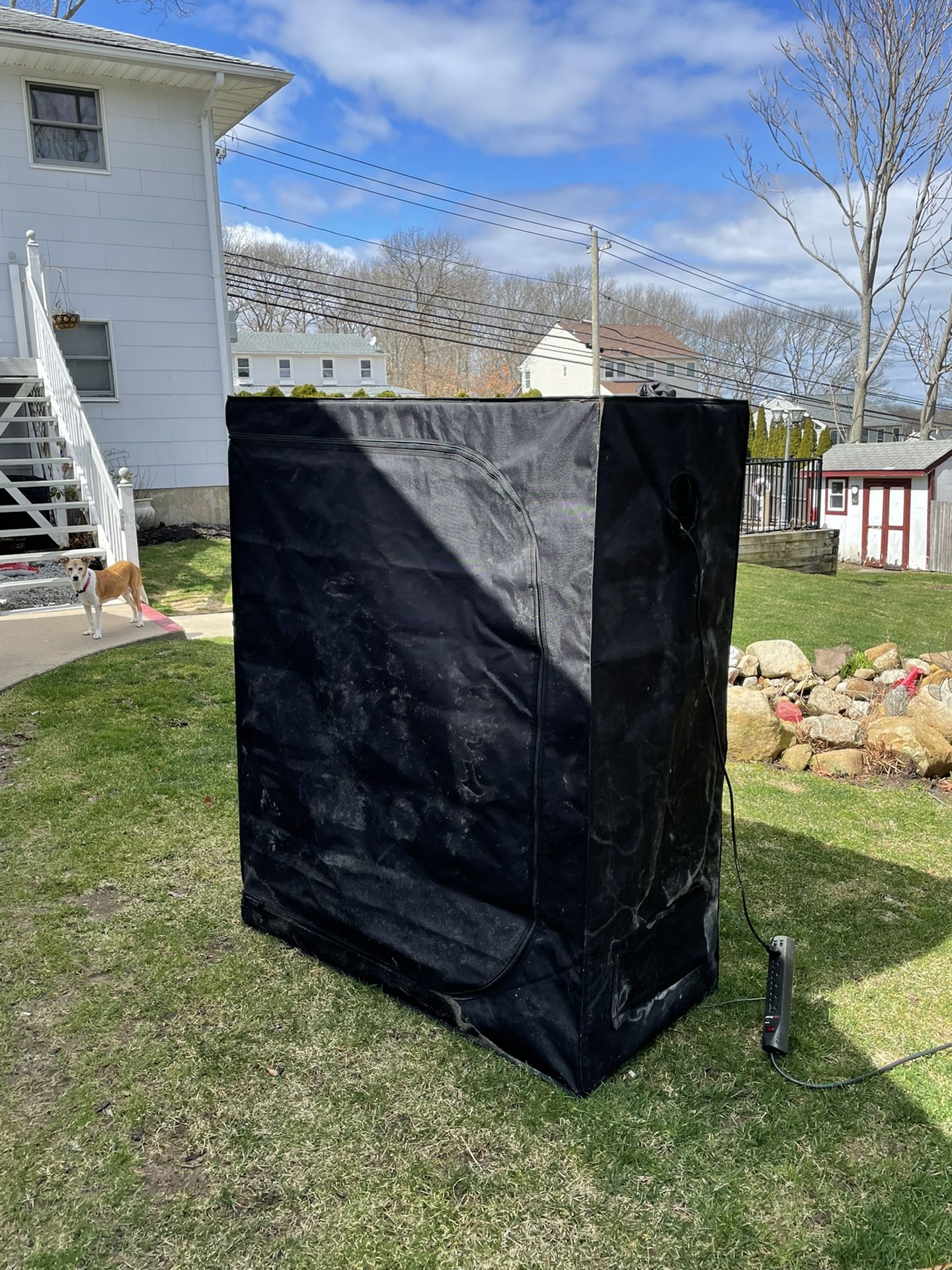 Grow Tent With Led Light, Heater Humidifier And Fan for Sale in Selden, NY  - OfferUp