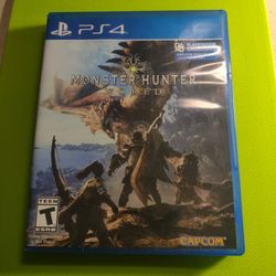 Monster Hunter World PS4