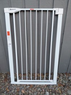 Doggy Gate-New 4 ft high White Gate