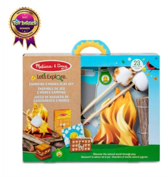Melissa & Doug Let's Explore Campfire S'mores Play Set