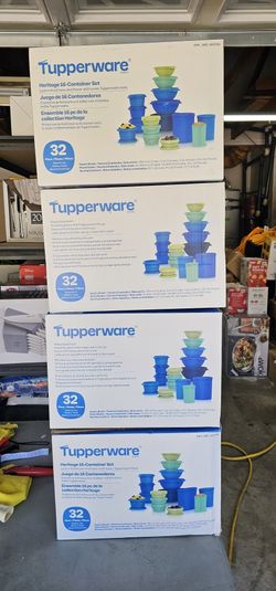 Tupperware Heritage 32 Piece Tupperware Sets $50 Per Box