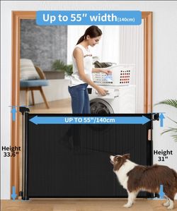 DEAR LOV Baby Gate Pressure Mounted

  55"W x 33"H                 #1319