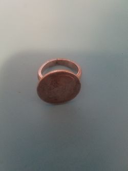 Antique silver ring