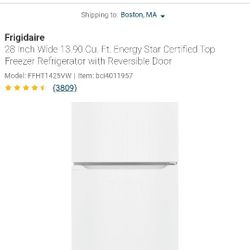 Frigidaire 28 Inch Refrigerator