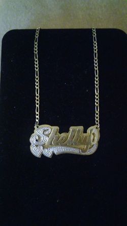 925 gp Name Plate "Shelby"