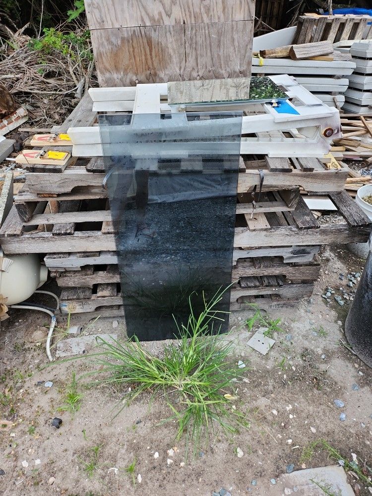Used Glass Table Top