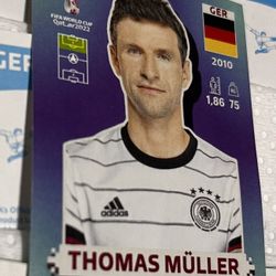 Panini 2022 FIFA World Cup Qatar Sticker  Thomas Muller Germany GER 17