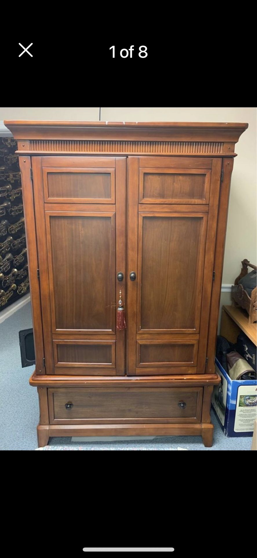 Hidden 42” TV Armoire