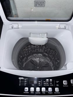 BLACK+DECKER Portable Top Load Washing Machine