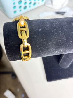 Gold-Tone Link Bracelet