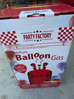 Ballon helium tank