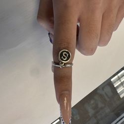 JA Dangle Ring W/ Charm