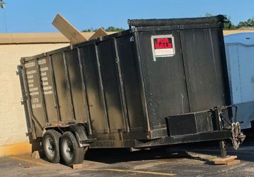 35 yerd dual axle twin piston dump trailer