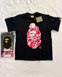 A Bathing Ape T Shirt Black Medium and Small
