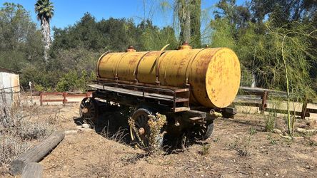 Antique Water Tank Wagon