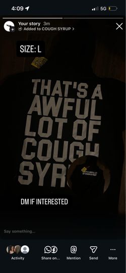 Awful lot of Cough Syrup Hoodie