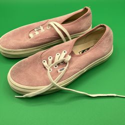 Vans Authentic Vintage Suede Prism Pink Size 7.5, Male Size 6