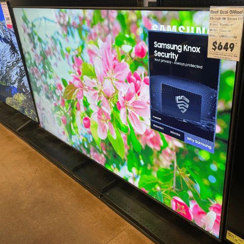 85-Inch Samsung UHD 4K Crystal LED SMART TV 2160P (UN85DU7200D)