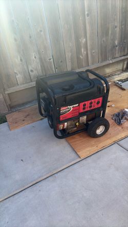 Coleman powermate 6250 generator