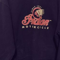Long Sleeve Indian Motorcycles Sweatshirt