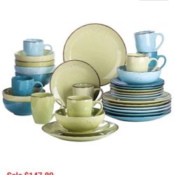 New Set of  Stoneware Dishes 