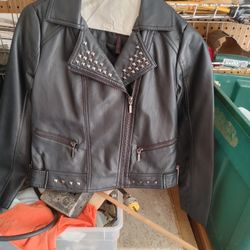 Girls Leather Jacket