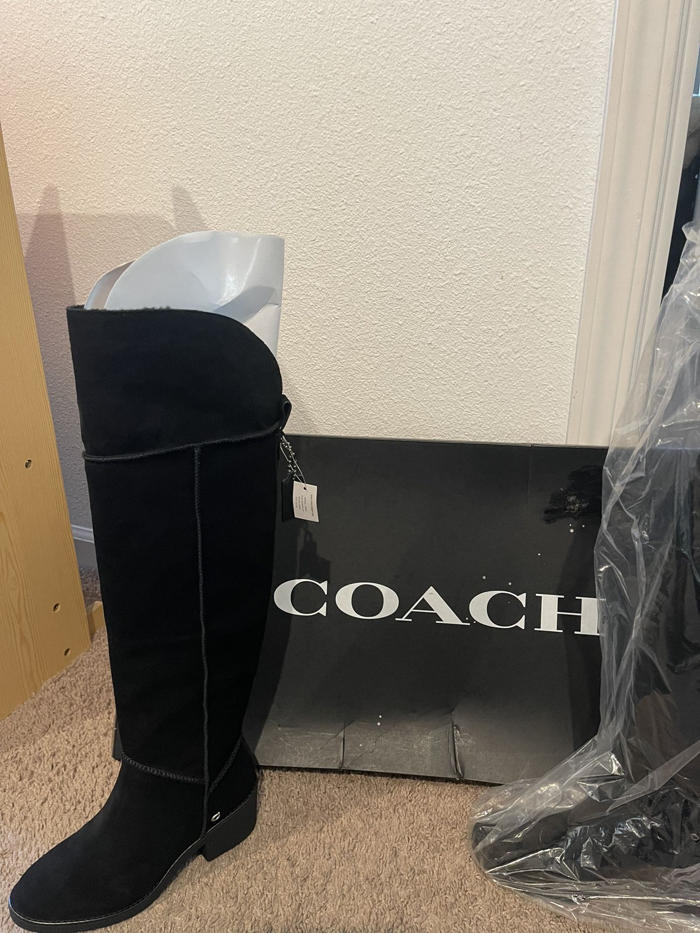 Coach Black Boots For Women