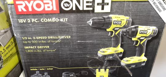 Drill driver / impact driver combo