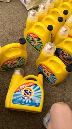 Tide Simply All in One Laundry Detergent Lot