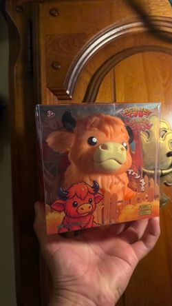Highland Cow Squishy Toy