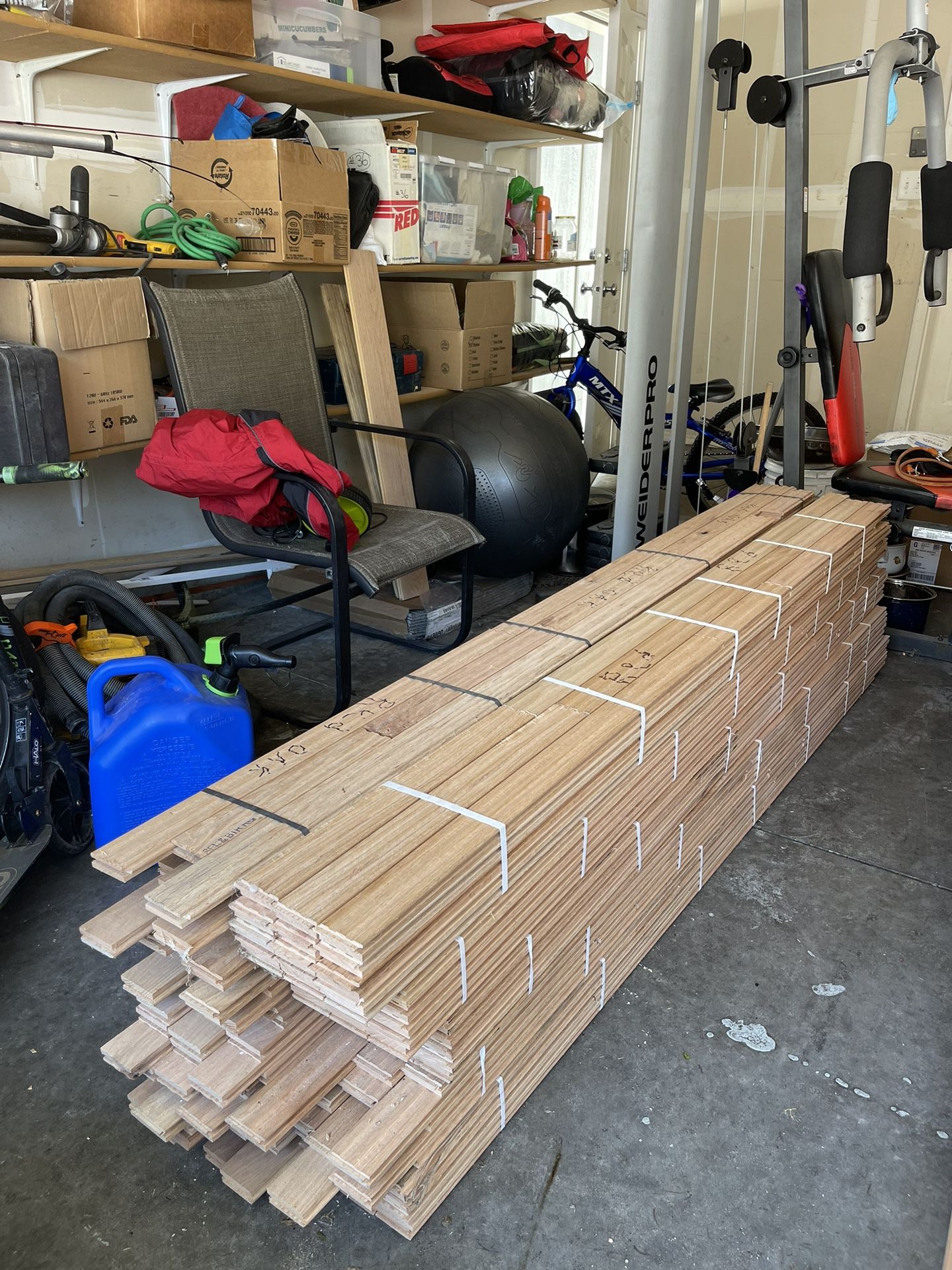 two inch red oak ten packs New $500 cash