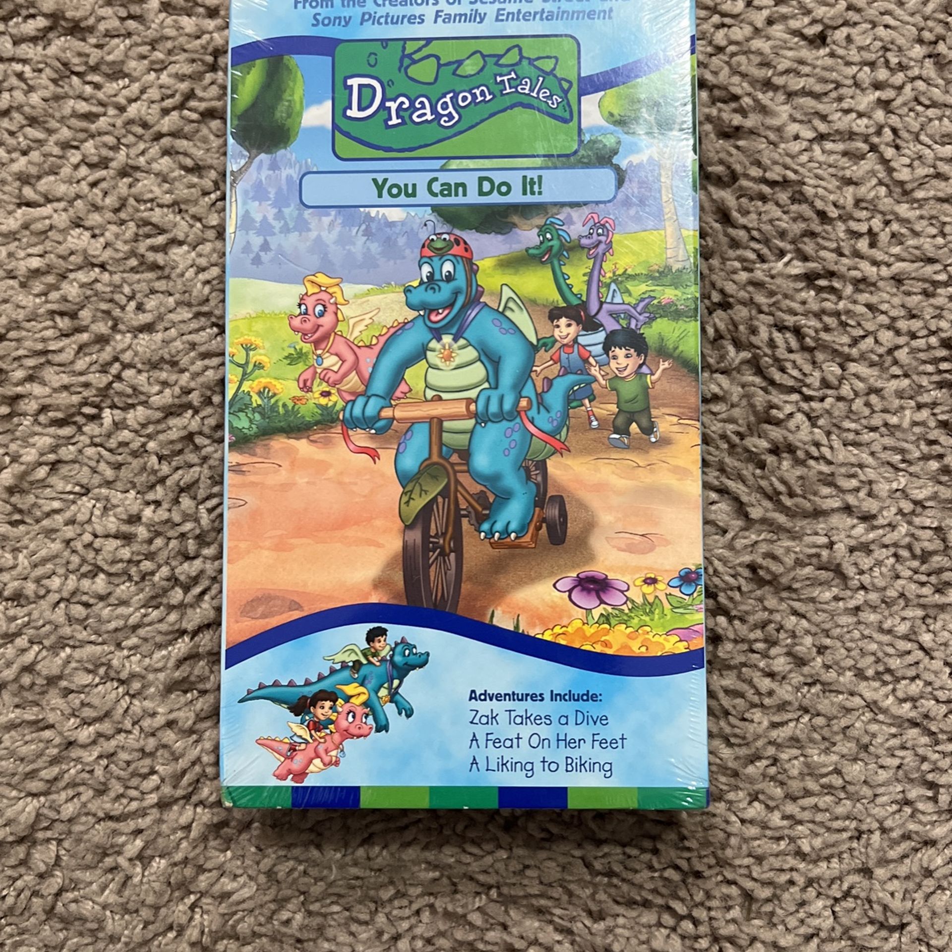 Dragon tales you can do it vhs