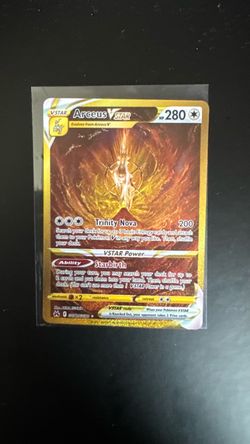 Arceus VSTAR Gold Secret Rare Pokémon Card