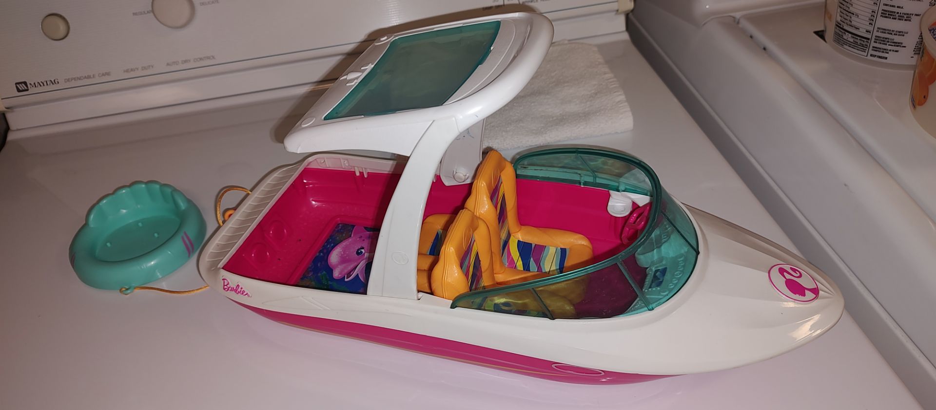 Barbie Doll Boat