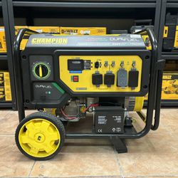 Champion Power Equipment 10,625/8500-Watt Electric Start Gasoline and Propane Powered Dual Fuel Portable Generator with CO Shield