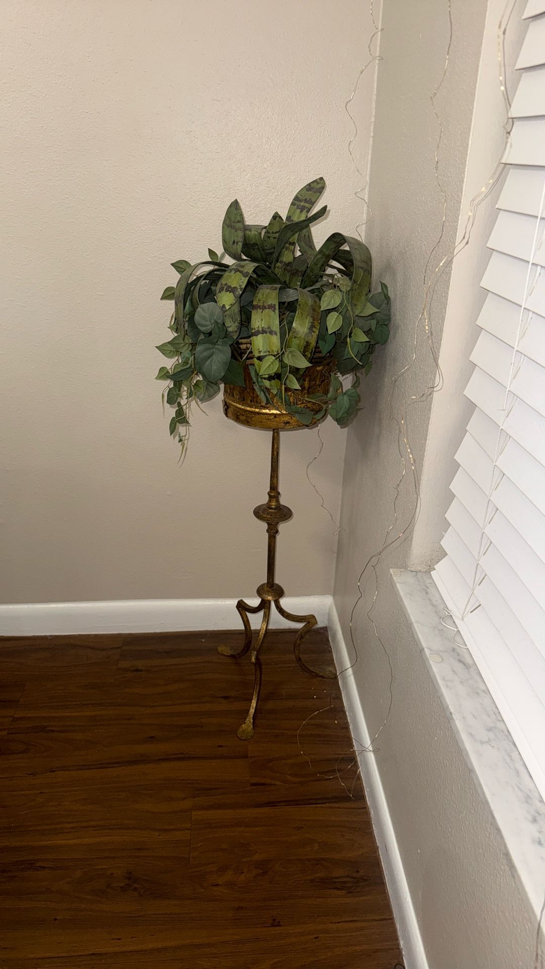 Fake Plant With Stand