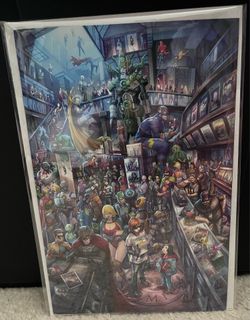 Crossover #1  Alan Quah Virgin Variant Ltd 95/400 Scorpion Comics 2020