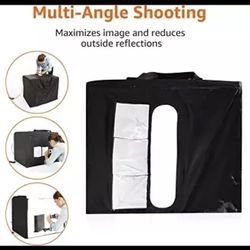 Photo Studio With LEDS 25x30x25