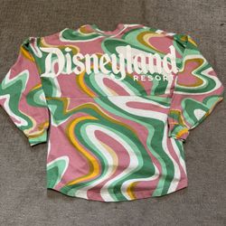 Authentic Disneyland Resort Swirl Print Spirit Jersey - Size Small