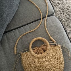 Beach Woven Purse