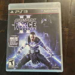 Star Wars: The Force Unleashed 2 For PS3 