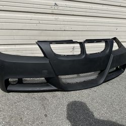 New 2006 - 2008 BMW E90 3 Series Sedan VIS Racing M Tech Style Fiberglass Front Bumper 