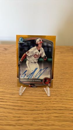 Griff O'Ferrall Bowman Chrome Auto Gold Refractor /40