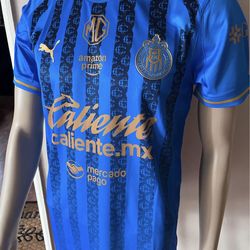 S,M,L,Xl,2XL,3XL,4XL slim fit available Soccer Chivas Guadalajara new jersey 3rd kid blue  2026 azul terser uniforme el rebaño sagrado  New Jersey  20