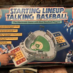 Starting Lineup Talking Baseball