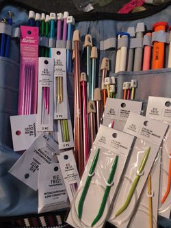 Knitting Needles Bunch