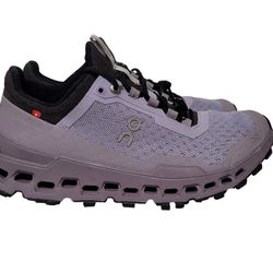On Cloud Women’s Cloudultra Trail Running Shoe light Lavender/Eclipse Size 7.
