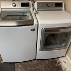 LG Washer And Electric Dryer