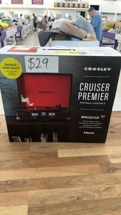 Crosley cruiser premier portable turntable